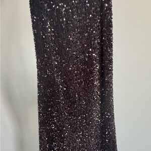 NWT Black Sequin Skirt Size Small